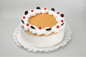 Francia krémes torta (20 szeletes)
