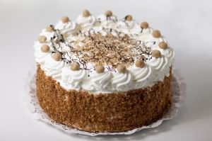 Habos gesztenye torta (16 szeletes)